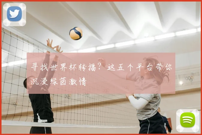 寻找世界杯转播？这五个平台带你沉浸绿茵激情