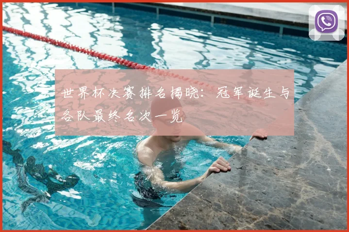 世界杯决赛排名揭晓：冠军诞生与各队最终名次一览